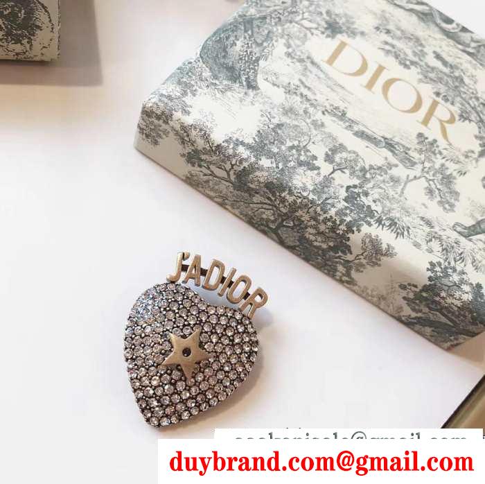 季節感もプラス2019新作 人気沸騰中！おしゃれ新品 ディオール dior ブローチ