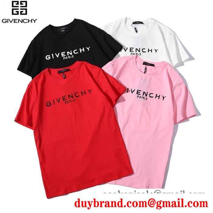 ジバンシー givenchy 半袖tシャツ 4色可選 男女兼用 今年も量産！2019年 お気に入りの最新コレクション