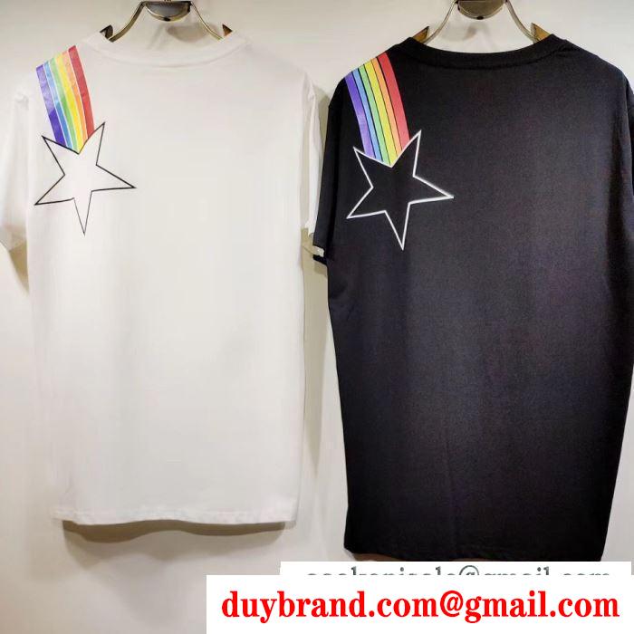 人気のブランドのアイテム2019 ジバンシー givenchy 半袖tシャツ 2色可選 男女兼用 特に今期の春夏注目