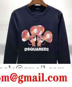 2019春夏の大注目トレンド パーカー ディースクエアード DSQUARED2 大胆なデザイン プルオーバーパーカー3色可選