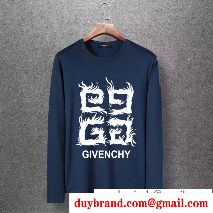 ジバンシー givenchy 長袖tシャツ 多色可選 2019年秋冬最新のトレンド 季節を感じた秋冬ファッション