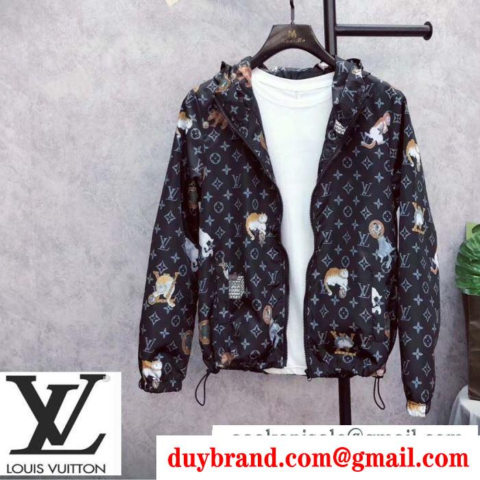 2019秋冬の必需品 この秋冬に選びたいデザイン ルイ ヴィトン louis vuitton ブルゾン 2色可選