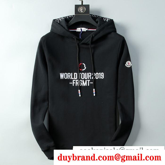 モンクレール moncler パーカー 4色可選 2019秋冬の必需品 防寒とおしゃれを両立させるコーデ