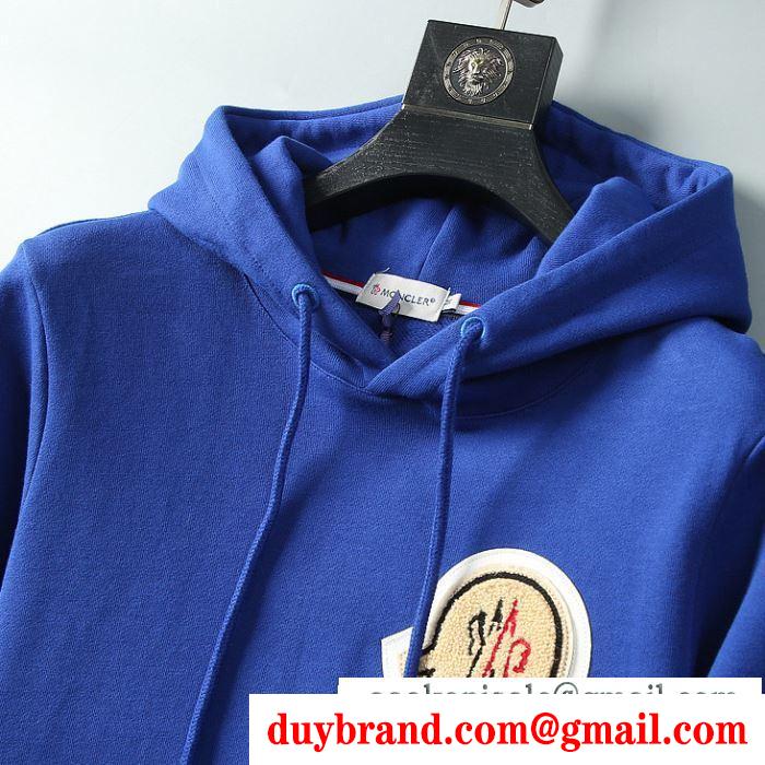 2019秋冬におすすめ着こなし モンクレール moncler パーカー 4色可選 ふんわりまとって暖かお洒落