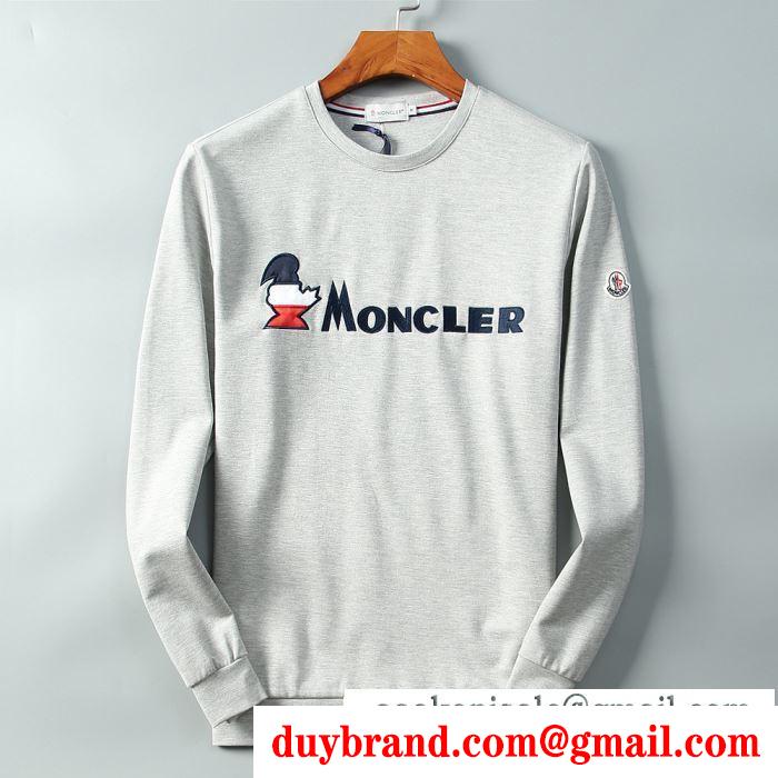 モンクレール moncler プルオーバーパーカー 4色可選 程よい抜け感を演出 2019秋冬におしゃれな着こなし