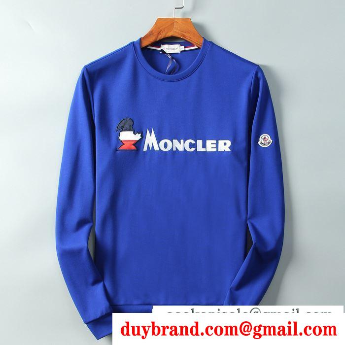 モンクレール moncler プルオーバーパーカー 4色可選 程よい抜け感を演出 2019秋冬におしゃれな着こなし