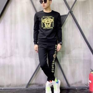 Versace Versace Upper và Lower Set Winter Fashion Tương thích tuyệt vời với mùa thu / mùa đông 2019 Trend_ Versace Versace_ Thương hiệu giá rẻ 
