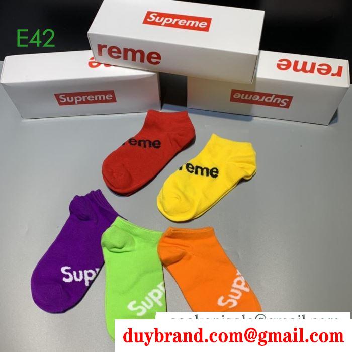 靴下 2019秋のファッショントレンドはこれ シュプリーム 暖かみを感じるコーデになる supreme 今季トレンド新作はこれ