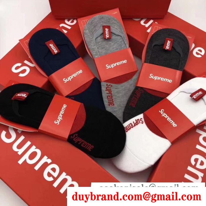 2019AW秋冬新品！SUPREME 今年秋冬話題の一級品 靴下 秋っぽさも演出 シュプリーム
