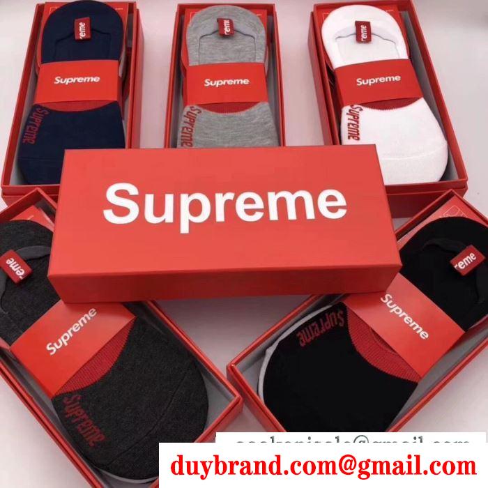 2019AW秋冬新品！SUPREME 今年秋冬話題の一級品 靴下 秋っぽさも演出 シュプリーム