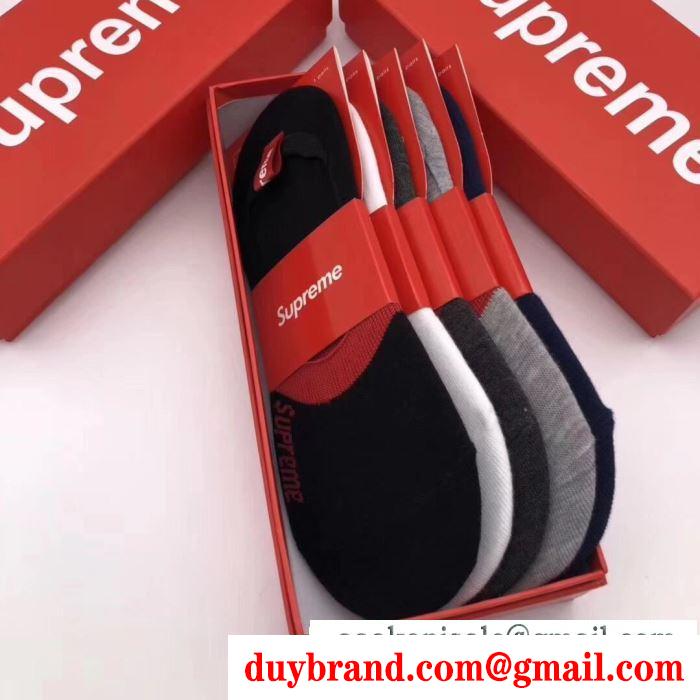 2019AW秋冬新品！SUPREME 今年秋冬話題の一級品 靴下 秋っぽさも演出 シュプリーム