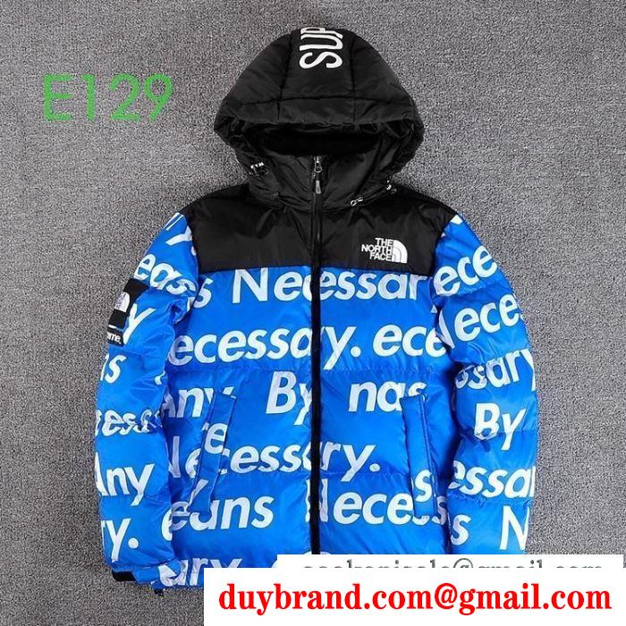 この冬にしたい素敵なスタイル ダウンジャケット シュプリーム supreme 3色可選 supreme x tnf 定番人気の2019秋冬モデル