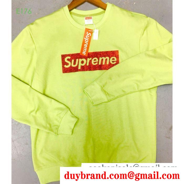 2019-2020秋冬流行色紹介 シュプリーム supreme 4色可選 プルオーバーパーカー 冬のコーデも上品なイメージにしてくれる