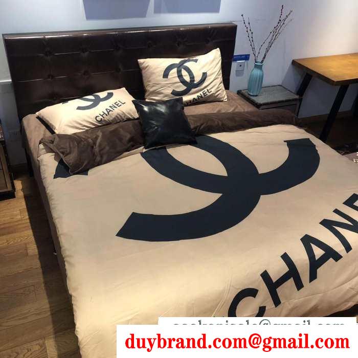 2019年秋冬最新のトレンド 真冬でおしゃれに着こなす  chanel 寝具4点セット