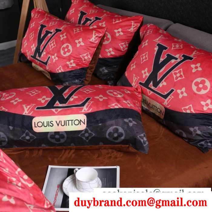 2019秋冬におしゃれな着こなし ルイ ヴィトン louis vuitton 寝具4点セット 冬ファッションと相性抜群