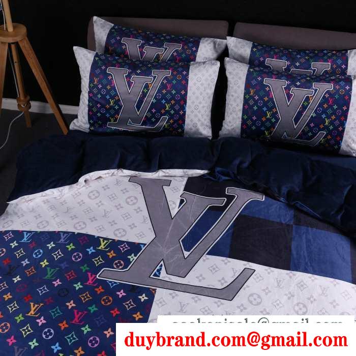 寝具4点セット 2019秋冬の必需品 落ち着いた秋冬ファッションを楽しむ ルイ ヴィトン louis vuitton
