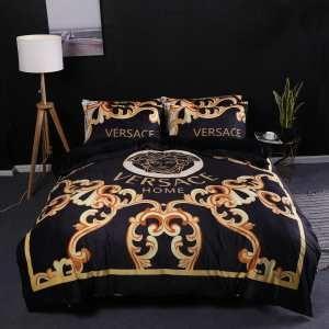 Bộ đồ giường 4 -Piece Set 2019 Khuyến nghị mặc quần áo vào mùa thu và mùa đông Versace_ Versace Versace_ Thương hiệu giá rẻ (Lớp lớn nhất của )