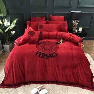 Direct A Bình tĩnh / Mùa đông bình tĩnh 2019 Đề xuất Versace Versace Bedding 4 -Piece Set_ Versace Versace_ Thương hiệu giá rẻ (Lớp lớn nhất của )