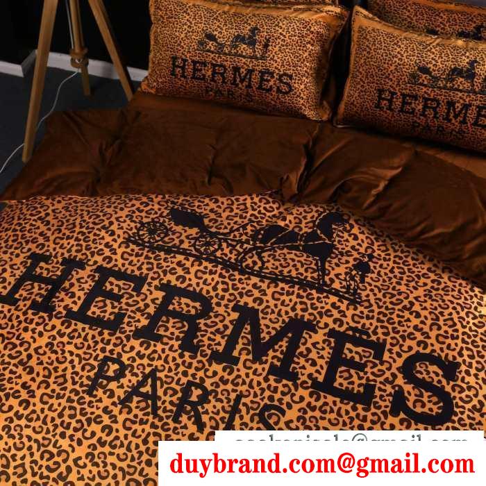 エルメス hermes 寝具4点セット 2019秋冬におしゃれな着こなし ふんわりまとって暖かお洒落