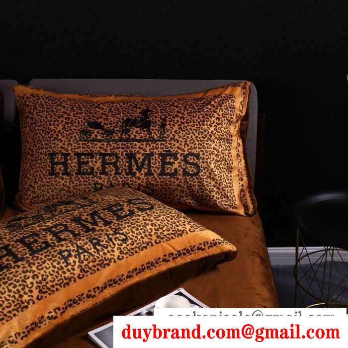 エルメス hermes 寝具4点セット 2019秋冬におしゃれな着こなし ふんわりまとって暖かお洒落