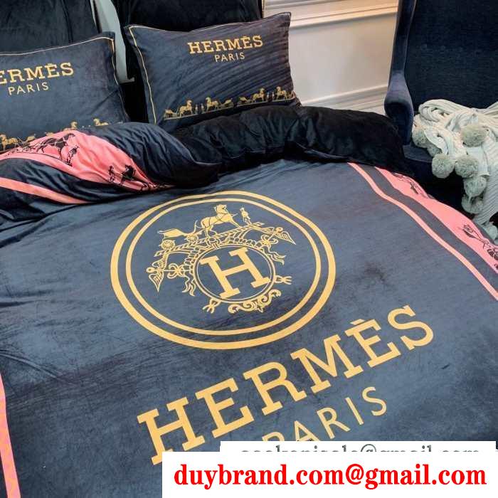 エルメス hermes 寝具4点セット秋に着回しやすい 2019秋冬におしゃれな着こなし