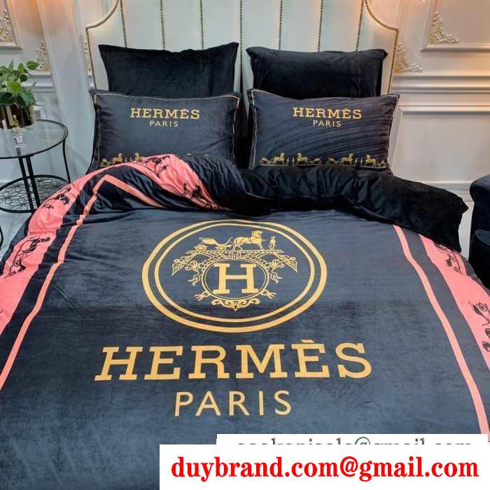 エルメス hermes 寝具4点セット秋に着回しやすい 2019秋冬におしゃれな着こなし