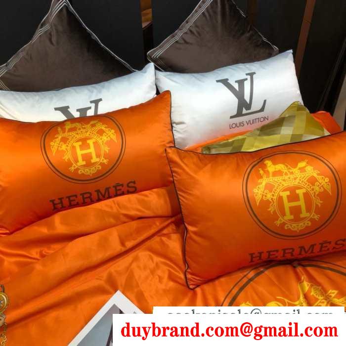 落ち着いたコーデが楽しもう 2019年秋冬最新のトレンド エルメス hermes 寝具4点セット