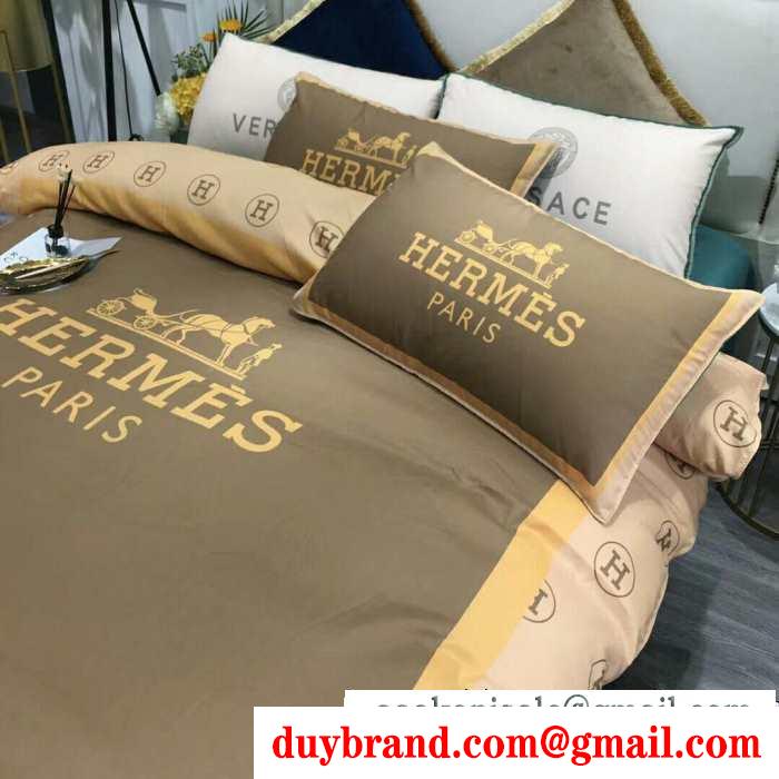 寝具4点セット エルメス hermes 寒い季節を彩るアイテム 2019秋冬におすすめ着こなし
