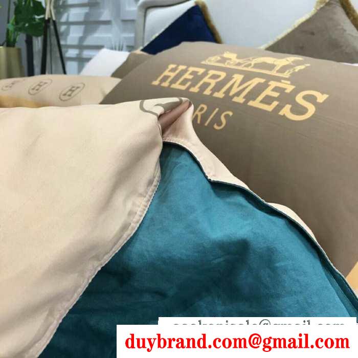寝具4点セット エルメス hermes 寒い季節を彩るアイテム 2019秋冬におすすめ着こなし