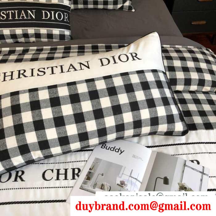 2019秋冬の必需品 ディオール dior 寝具4点セット 秋冬ファッションをバランスよく仕上げる