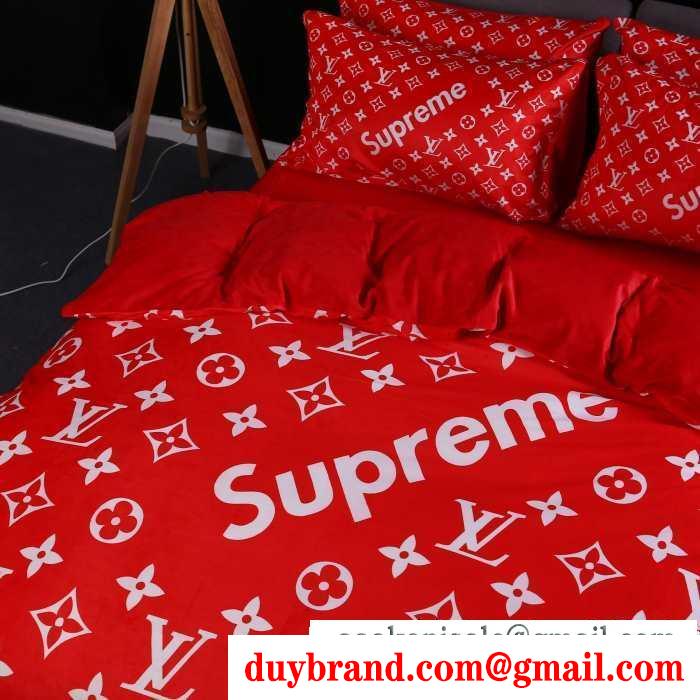ほっこりと温かみのある雰囲気に シュプリーム supreme 寝具4点セット 2019秋冬の必需品