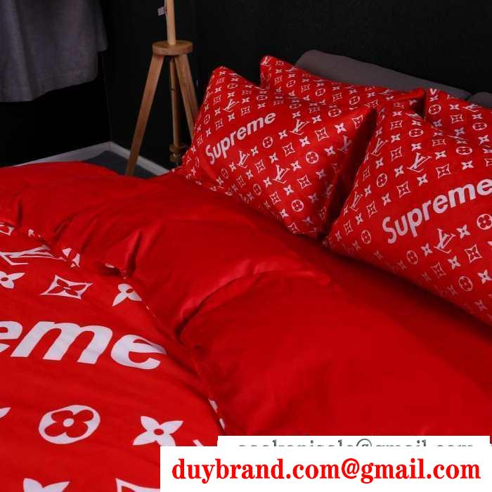 ほっこりと温かみのある雰囲気に シュプリーム supreme 寝具4点セット 2019秋冬の必需品