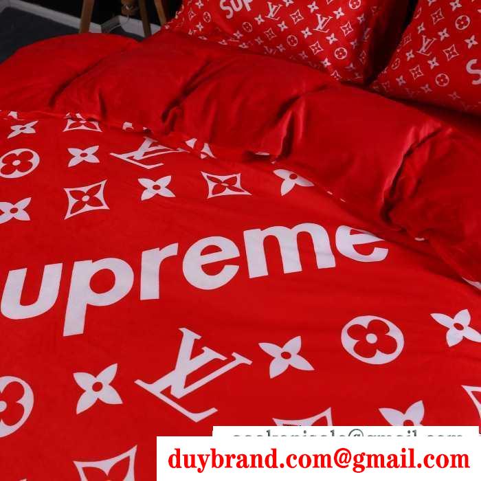 ほっこりと温かみのある雰囲気に シュプリーム supreme 寝具4点セット 2019秋冬の必需品