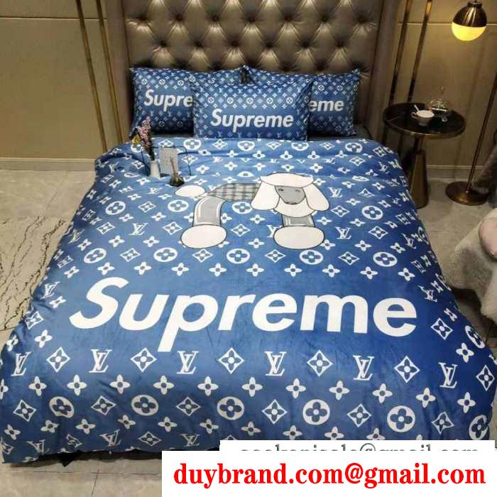 寝具4点セット2019年秋冬最新のトレンド 寒い季節の王道アイテム シュプリーム supreme
