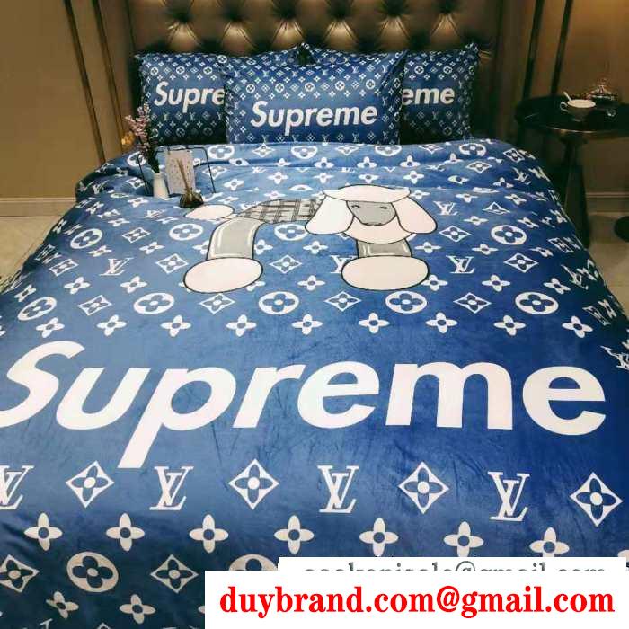 寝具4点セット2019年秋冬最新のトレンド 寒い季節の王道アイテム シュプリーム supreme