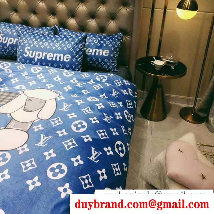 寝具4点セット2019年秋冬最新のトレンド 寒い季節の王道アイテム シュプリーム supreme