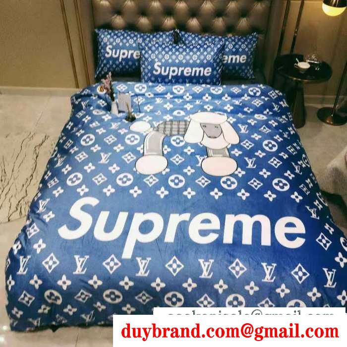 寝具4点セット2019年秋冬最新のトレンド 寒い季節の王道アイテム シュプリーム supreme