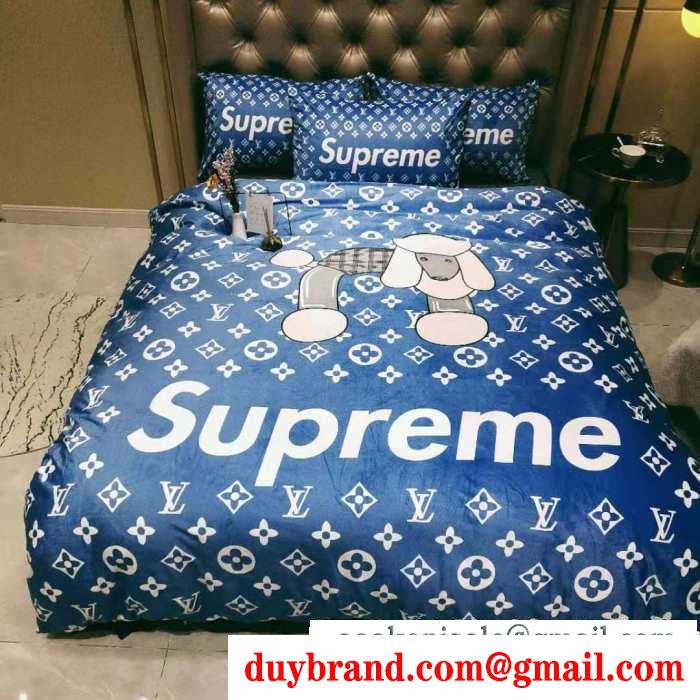 寝具4点セット2019年秋冬最新のトレンド 寒い季節の王道アイテム シュプリーム supreme