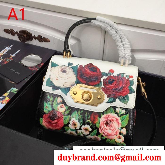 ナチュラルコーデに使いやすい ドルチェ＆ガッバーナ dolce&gabbana ハンドバッグ 多色可選 2019秋冬の必需品