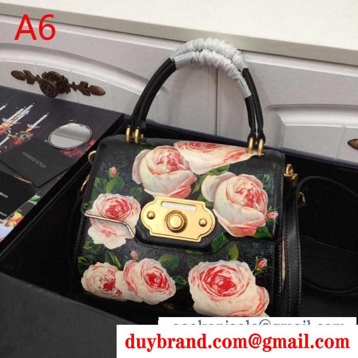 ナチュラルコーデに使いやすい ドルチェ＆ガッバーナ dolce&gabbana ハンドバッグ 多色可選 2019秋冬の必需品