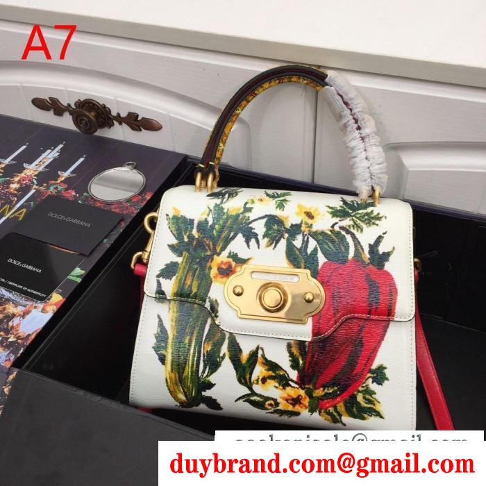 ナチュラルコーデに使いやすい ドルチェ＆ガッバーナ dolce&gabbana ハンドバッグ 多色可選 2019秋冬の必需品