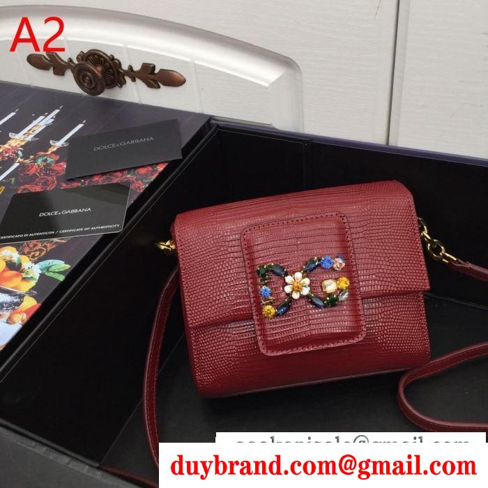 2019秋冬の必需品 ドルチェ＆ガッバーナ dolce&gabbana 斜め掛けバッグ 3色可選 季節を感じた秋冬ファッション
