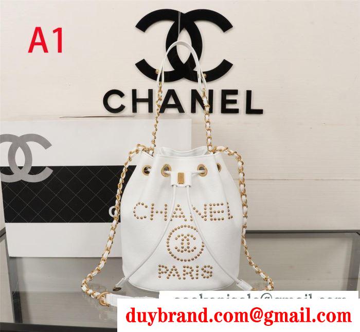  chanel 斜め掛けバッグ 3色可選 冬ムードを盛り上げる 2019秋冬におすすめ着こなし