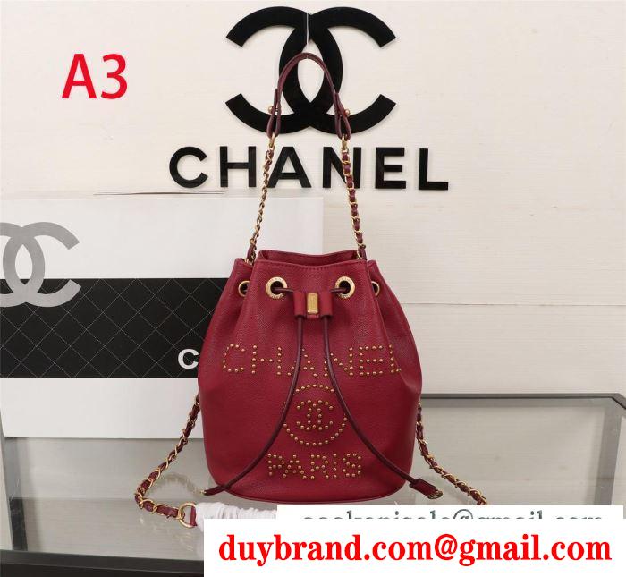  chanel 斜め掛けバッグ 3色可選 冬ムードを盛り上げる 2019秋冬におすすめ着こなし