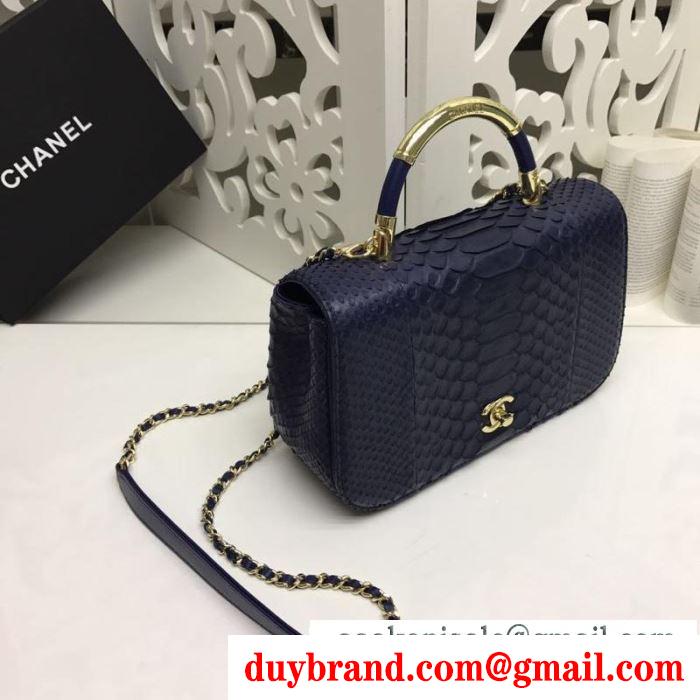 2019年秋冬最新のトレンド  chanel ハンドバッグ 4色可選 秋冬の色味が叶える華やかコーデ