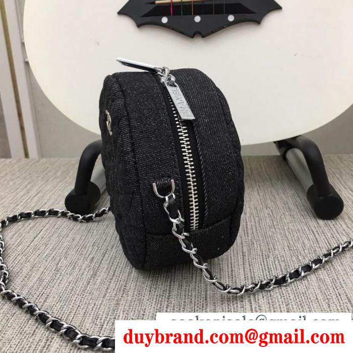 遊び心たっぷり秋冬コーデ  chanel 斜め掛けバッグ 2色可選 2019秋冬におすすめ着こなし