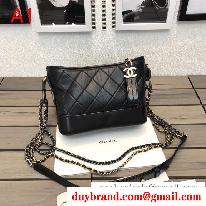 2019秋冬の必需品  chanel 斜め掛けバッグ 多色可選 冬ファッションコーデの幅も広がる