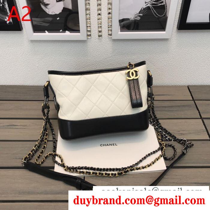 2019秋冬の必需品  chanel 斜め掛けバッグ 多色可選 冬ファッションコーデの幅も広がる