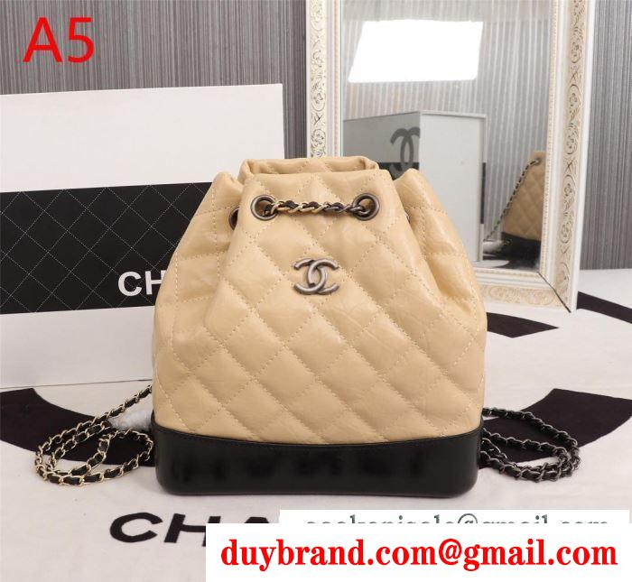 秋冬にぴったりトレンドな着こなし  chanel リュック 多色可選 2019秋冬の必需品