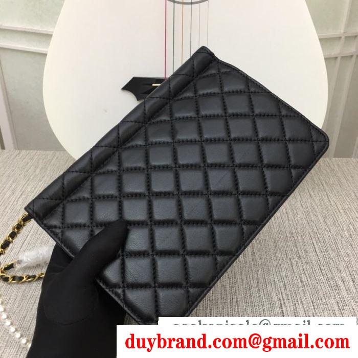  chanel 斜め掛けバッグ 2色可選 2019秋冬におすすめ着こなし 秋冬トレンド最前線